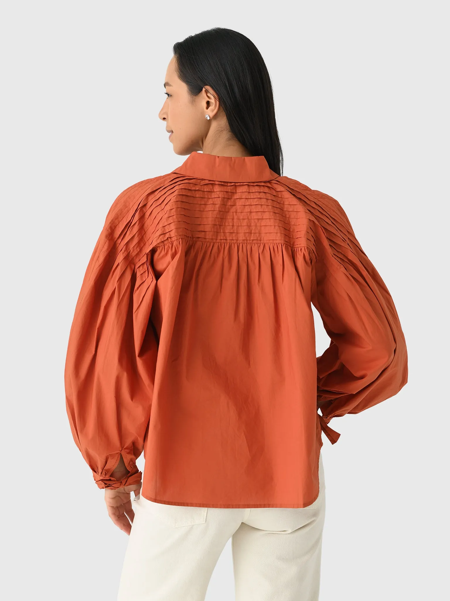 Eche Women's Button-Down Blouse sold by Saint Bernard product image thumbnail 4