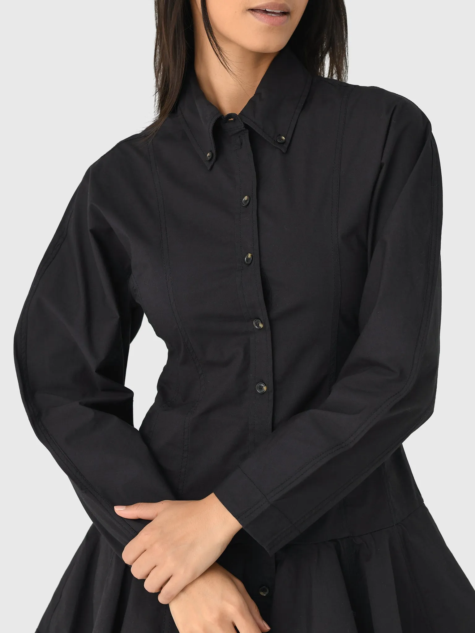 GANNI Women's Shirt Dress sold by Saint Bernard product image thumbnail 5