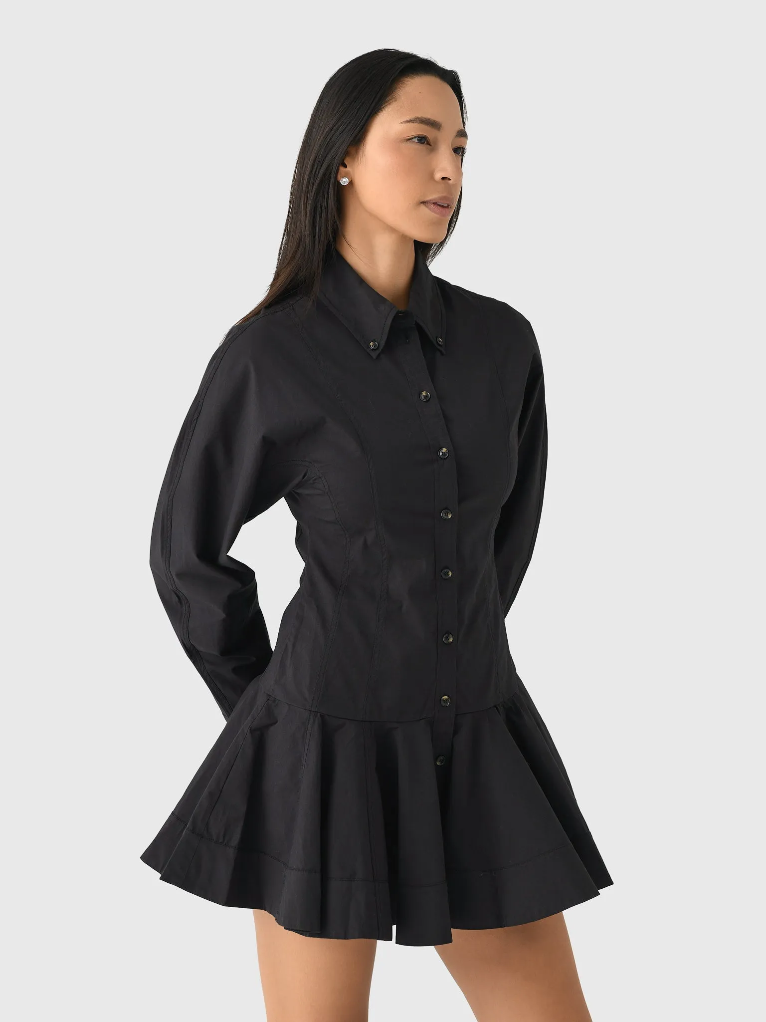 GANNI Women's Shirt Dress sold by Saint Bernard product image thumbnail 3
