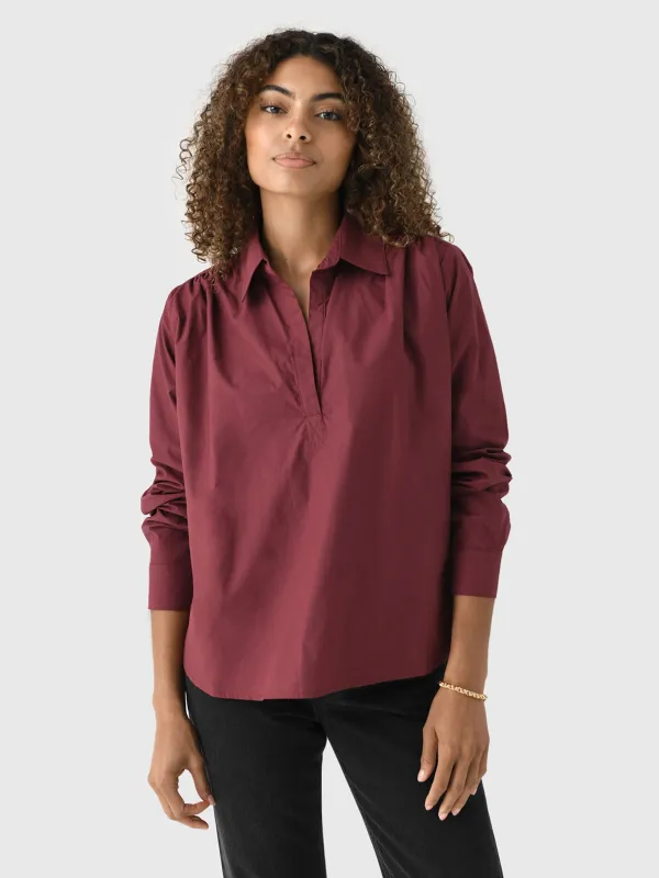 A Shirt Thing Women's Celeste Poplin Shirt made by A Shirt Thing