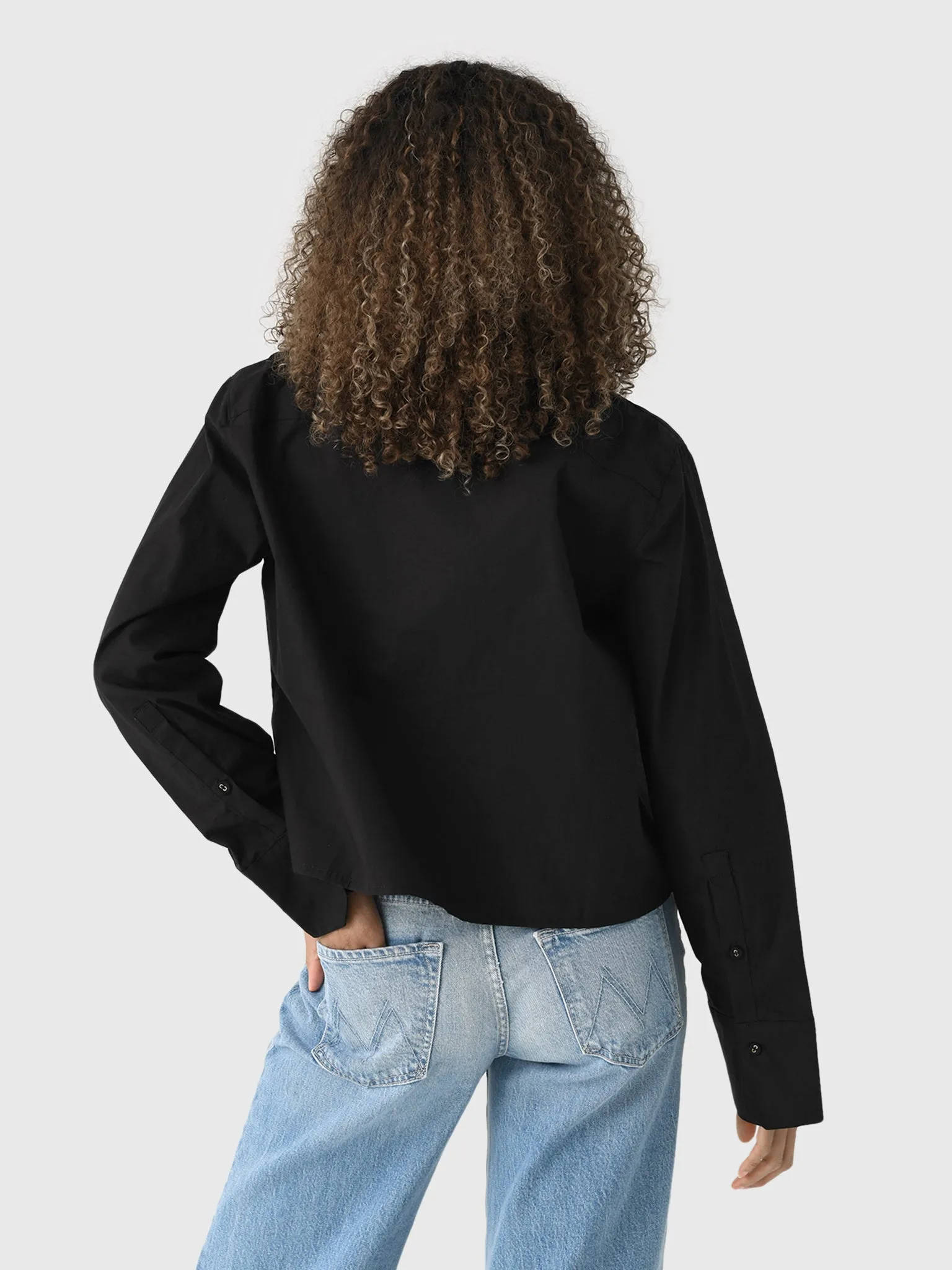 A Shirt Thing Women's Parker Poplin Shirt sold by Saint Bernard product image thumbnail 4
