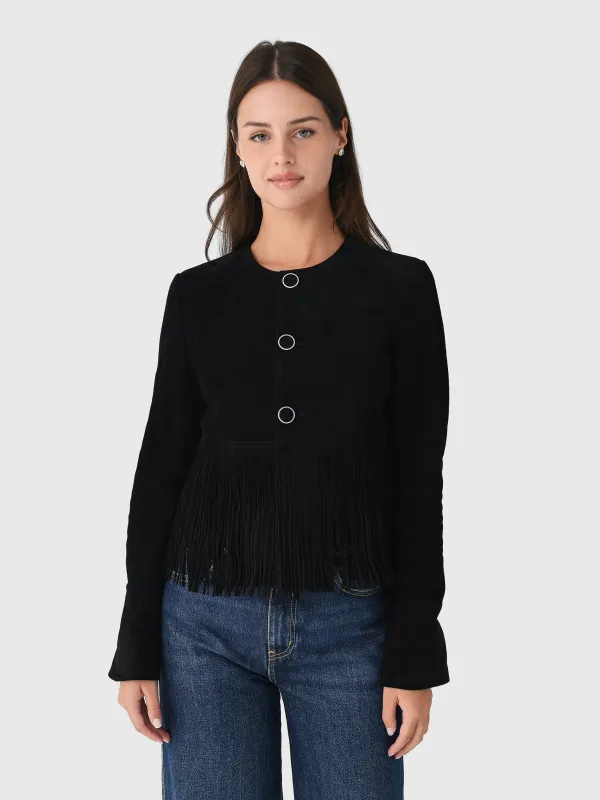 Frame Women's The Saddle Jacket made by Frame Denim