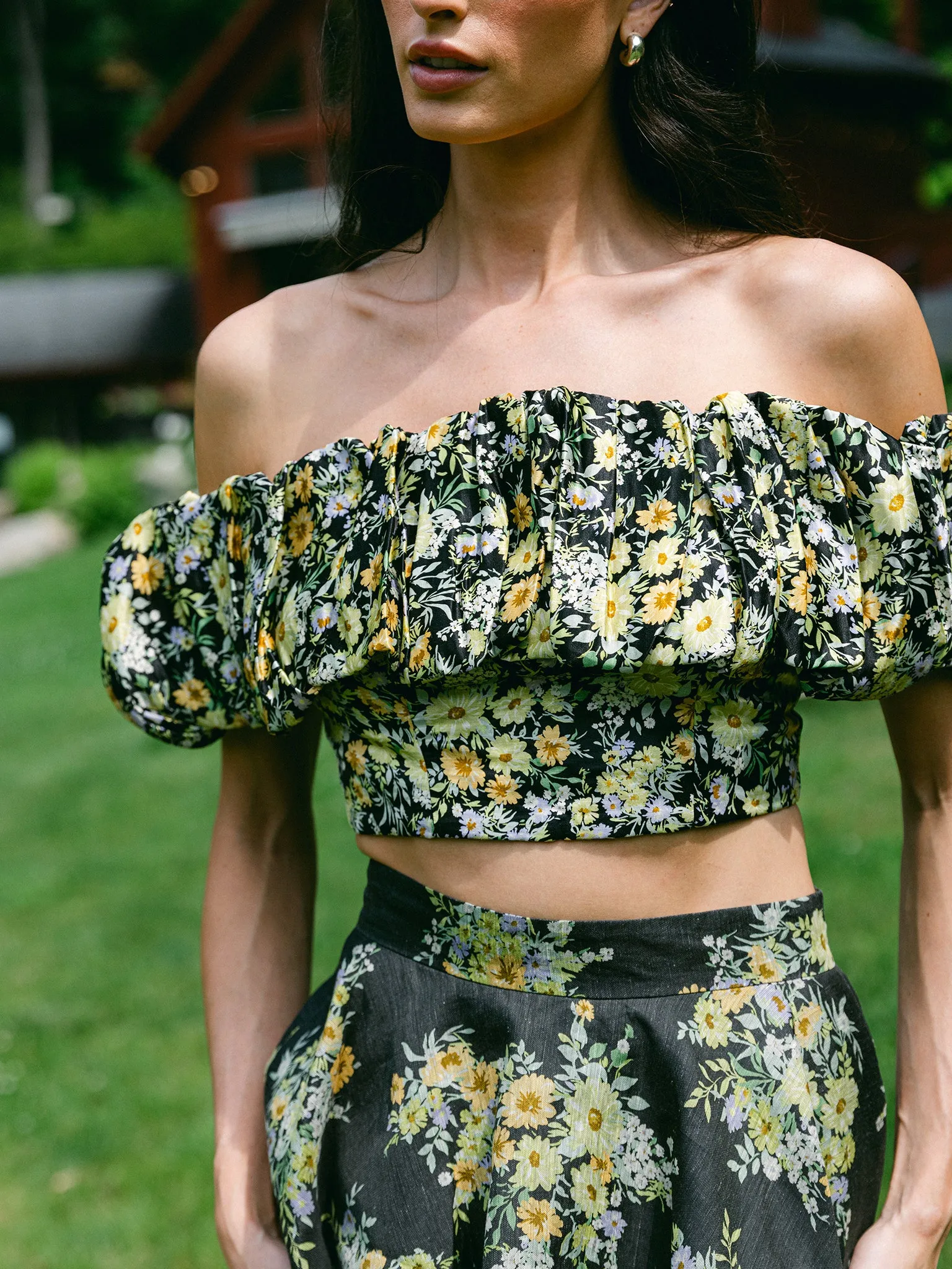 Alemais Women's Nina Off Shoulder Top sold by Saint Bernard product image thumbnail 2