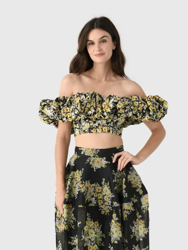 Alemais Women's Nina Off Shoulder Top made by Alemais