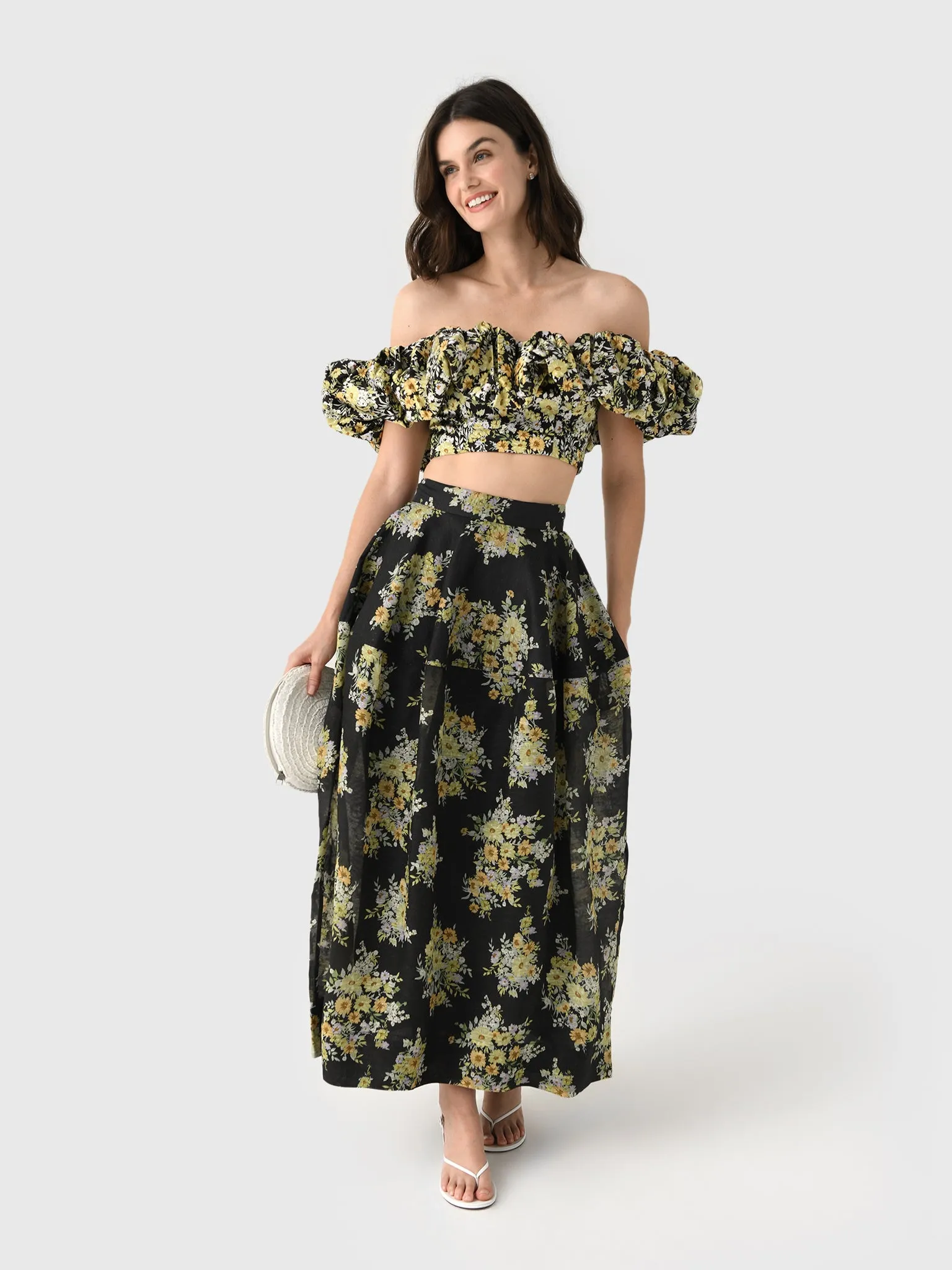 Alemais Women's Nina Off Shoulder Top sold by Saint Bernard product image thumbnail 3