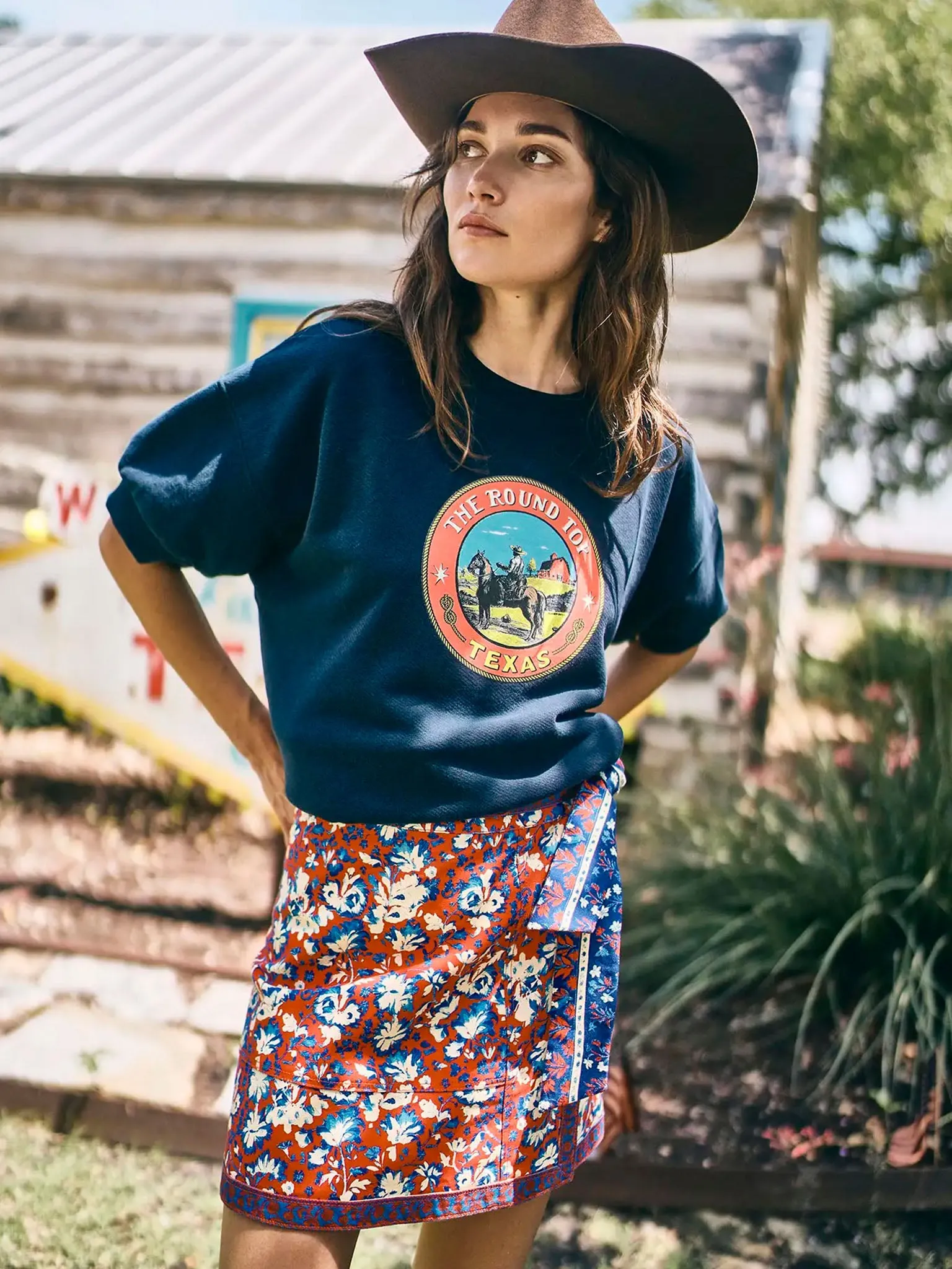 Hunter Bell Women's Graphic Sweatshirt sold by Saint Bernard product image thumbnail 2