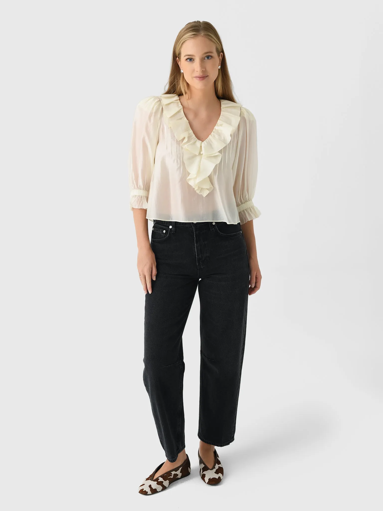 Hunter Bell Women's Imogen Blouse sold by Saint Bernard product image thumbnail 2