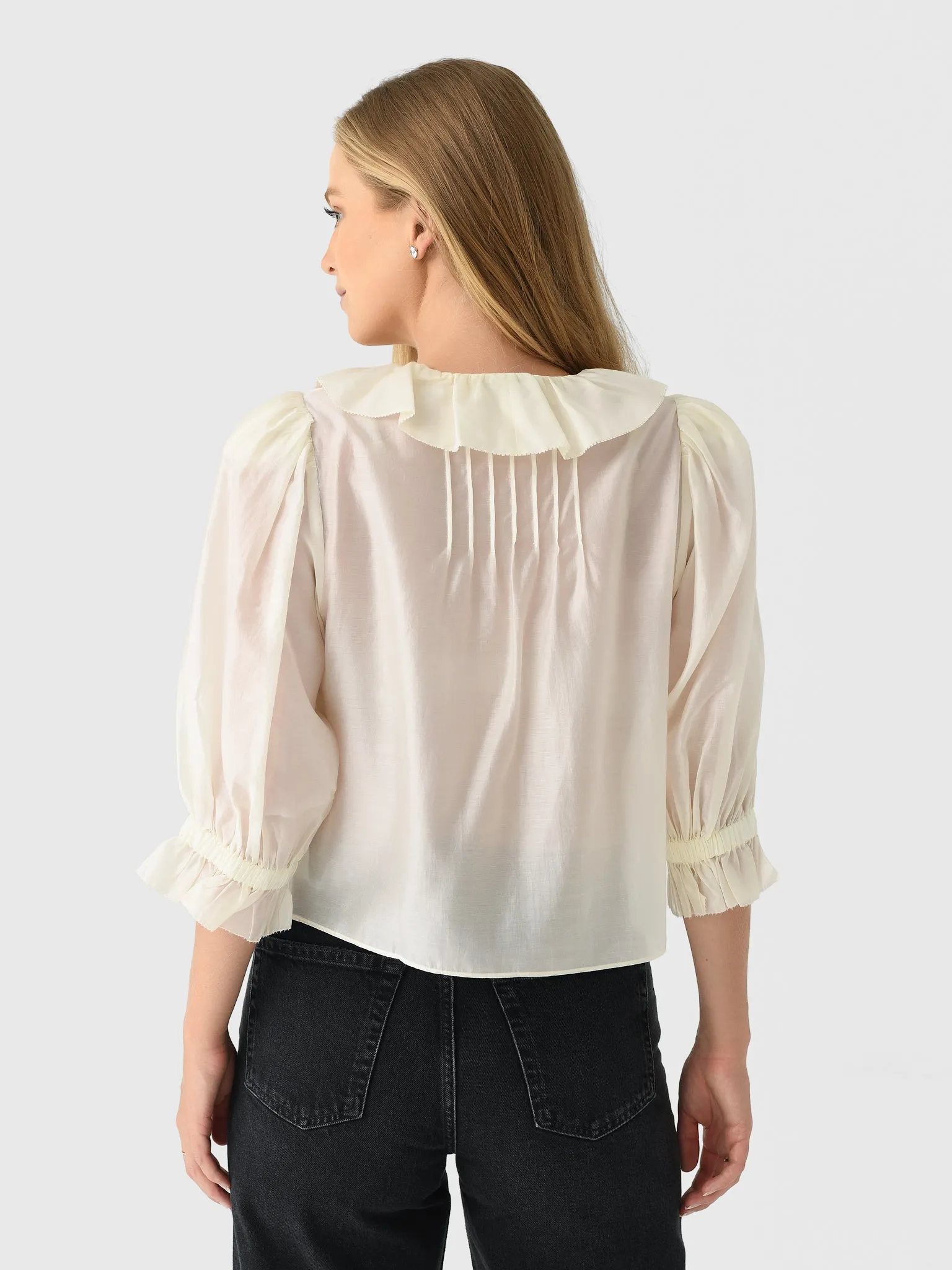 Hunter Bell Women's Imogen Blouse sold by Saint Bernard product image thumbnail 4