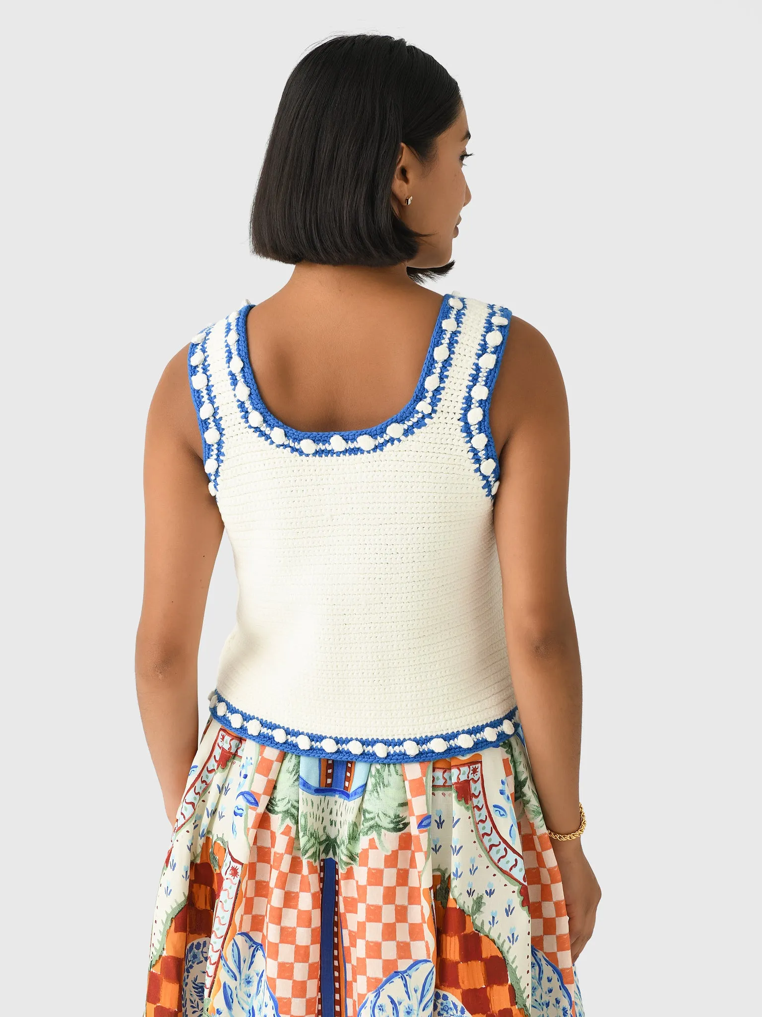 Hunter Bell Women's Clover Sweater Tank sold by Saint Bernard product image thumbnail 4