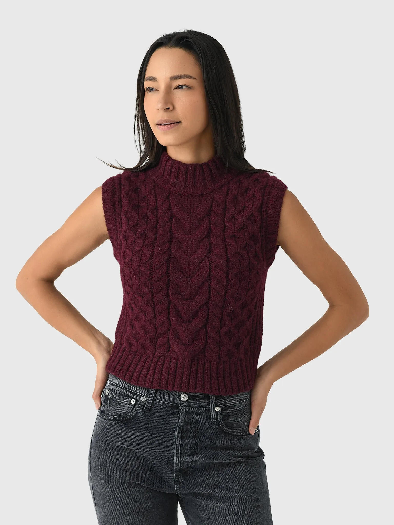 Eleven Six Women's Ada Sweater Tank sold by Saint Bernard