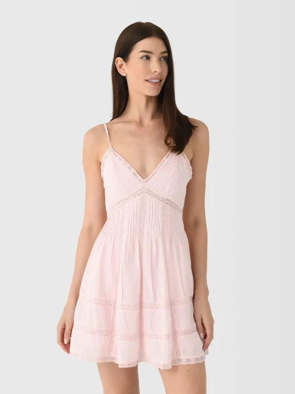 LoveShackFancy Women's Docila Heritage Cotton Mini Dress sold by Saint Bernard