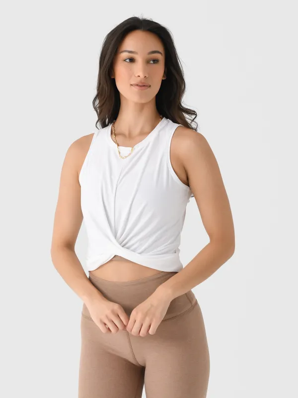 Beyond Yoga Women's Featherweight Center Stage Cropped Tank sold by Saint Bernard