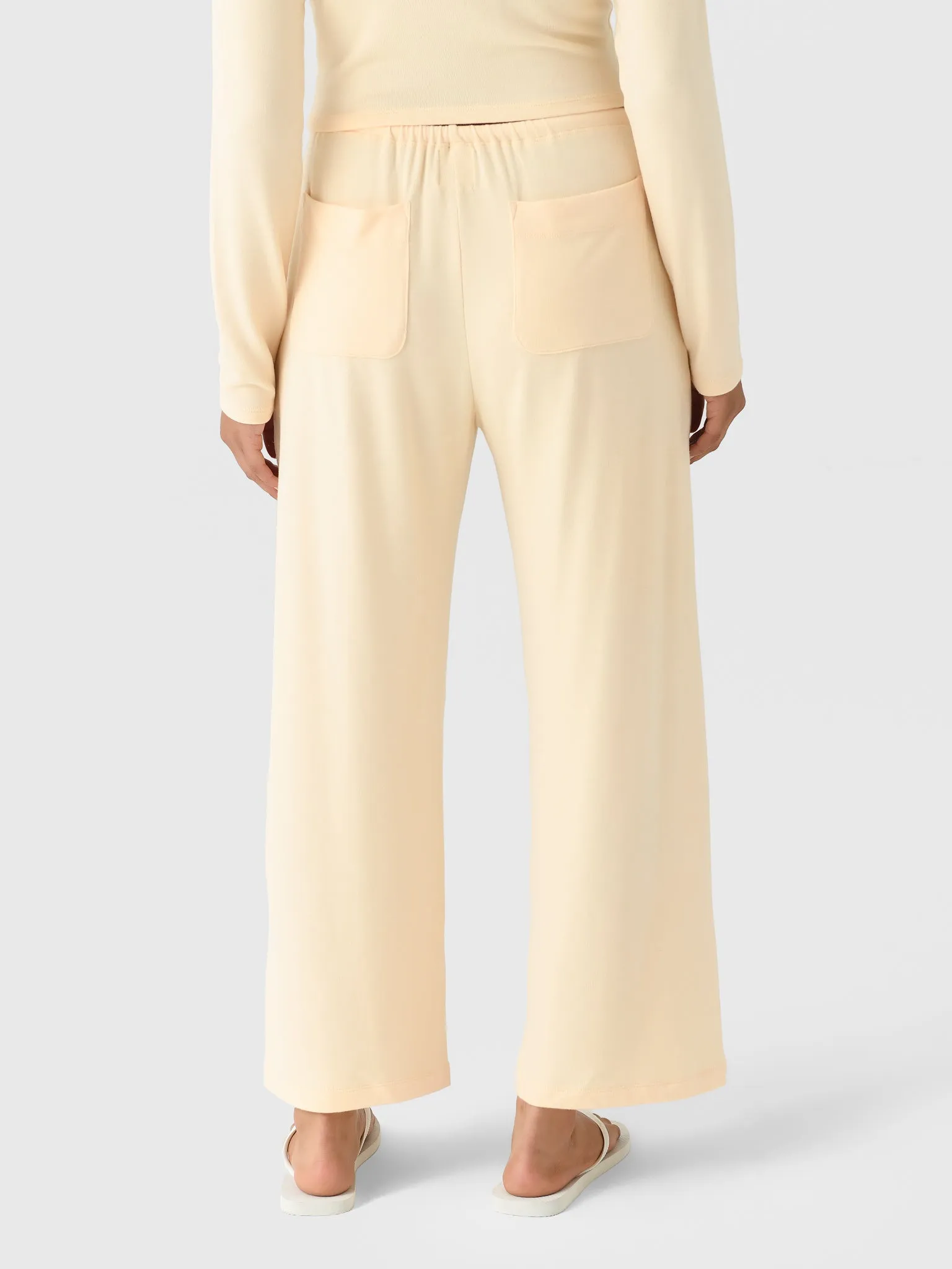 Leset Women's Lauren Crop Drawstring Pant sold by Saint Bernard product image thumbnail 3