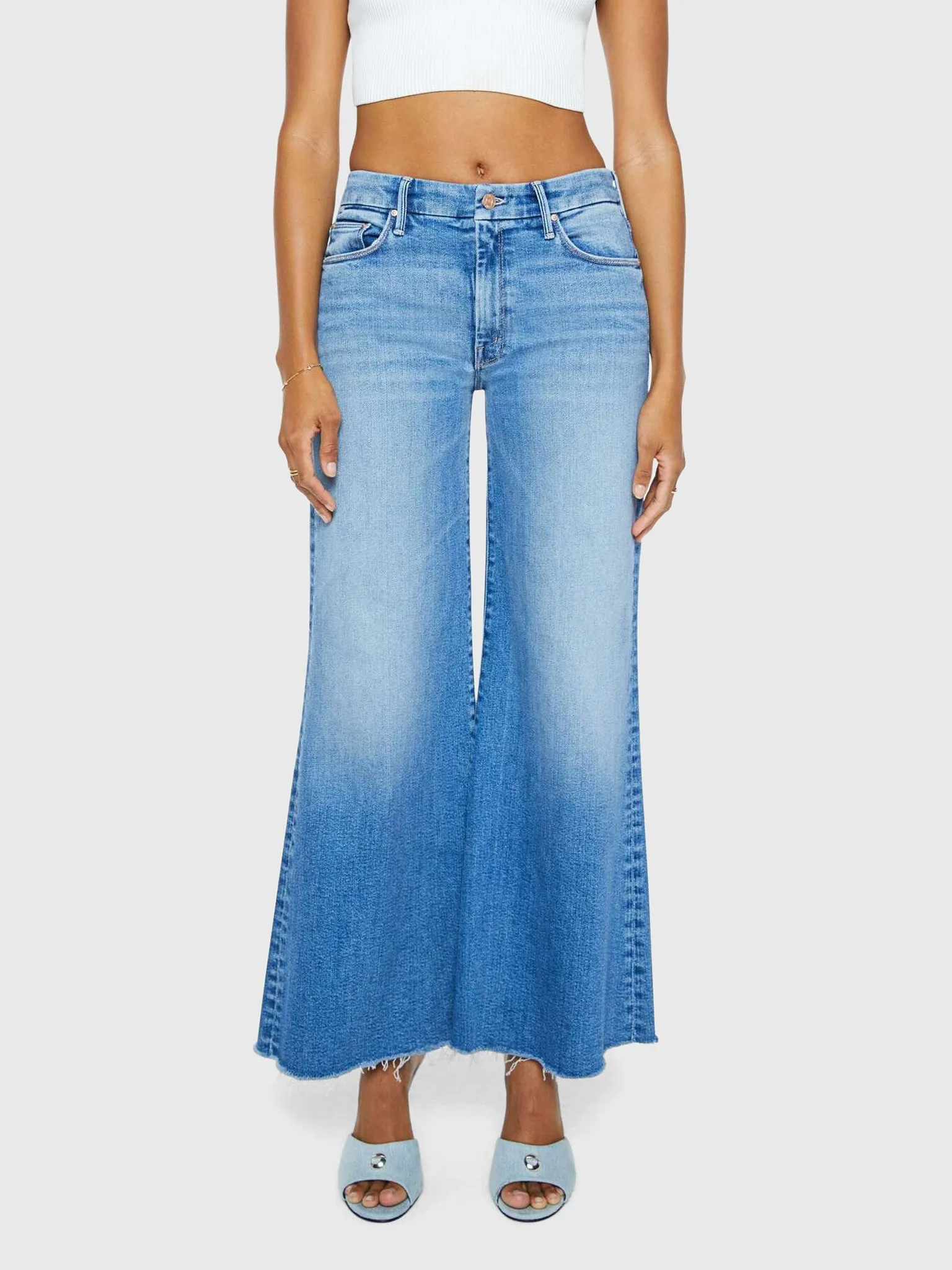 Mother Women's The Roller Fray Jean sold by Saint Bernard product image thumbnail 5