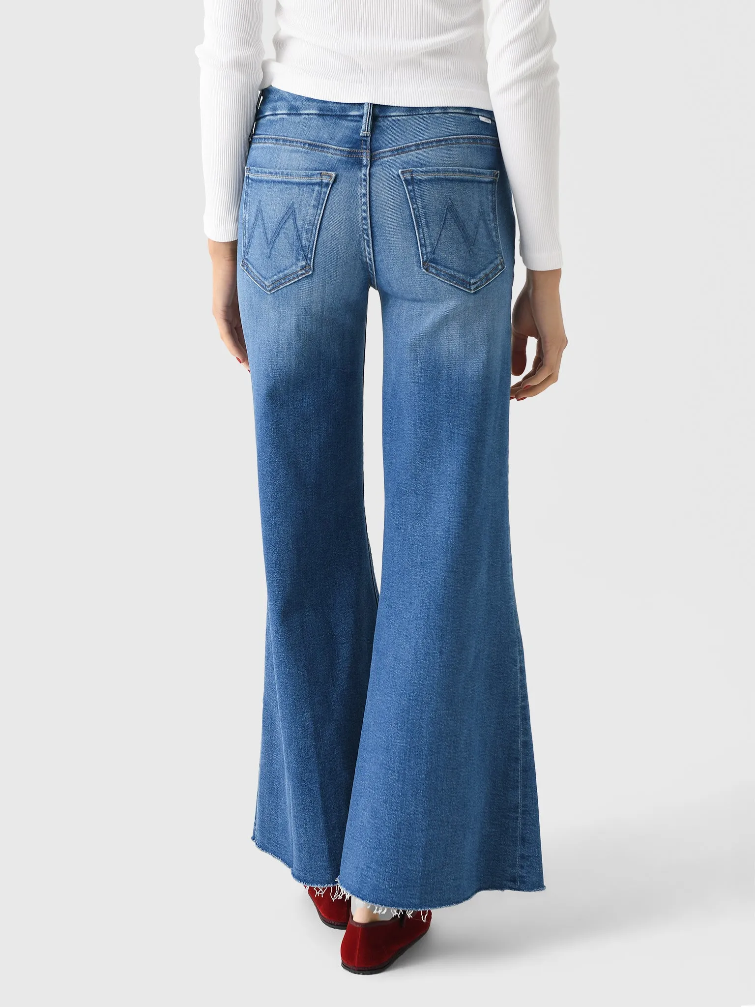Mother Women's The Roller Fray Jean sold by Saint Bernard product image thumbnail 4