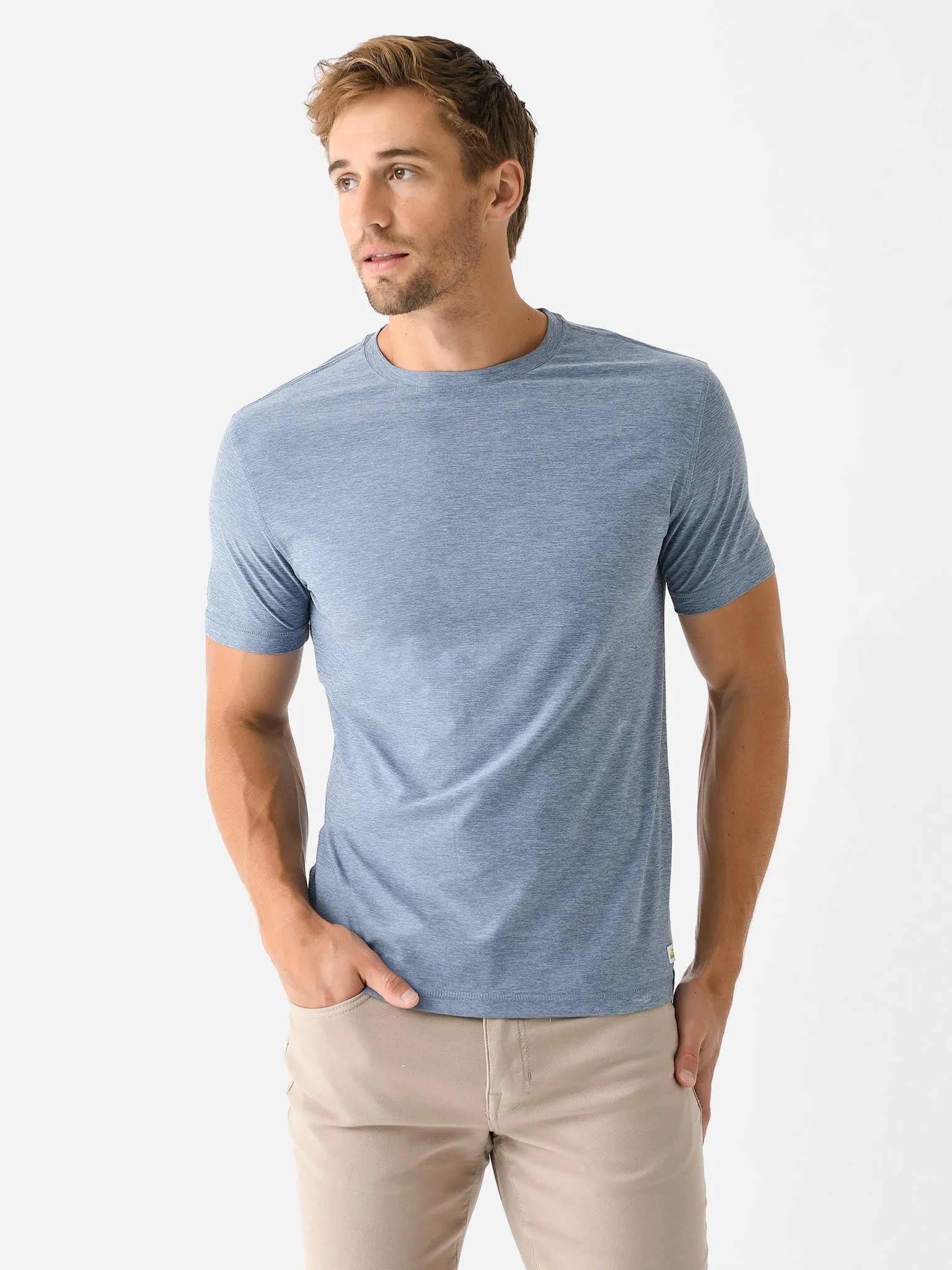 Vuori Men's Strato Tech Tee sold by Saint Bernard