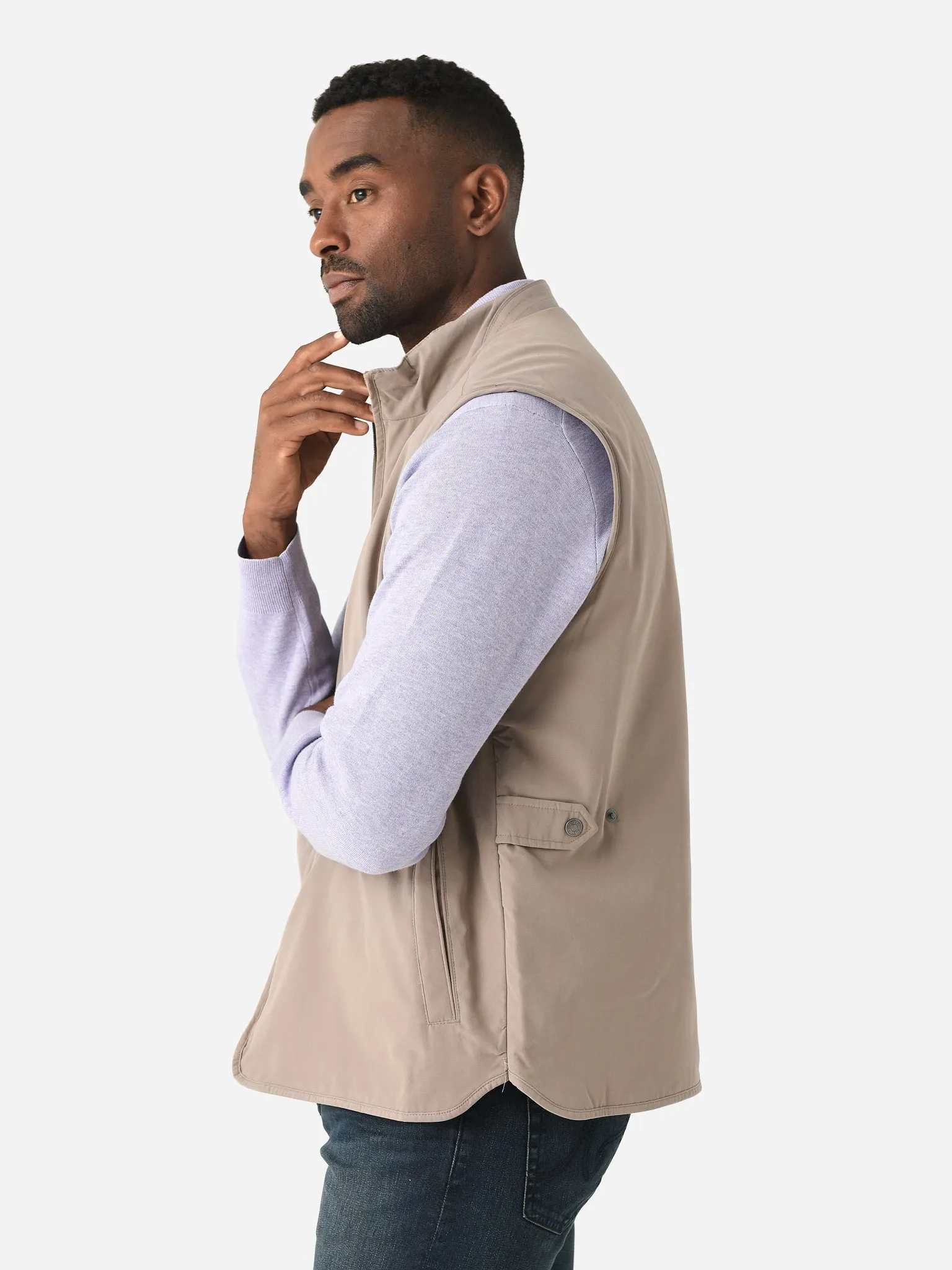 Peter Millar Crown Men's Bleecker Vest sold by Saint Bernard product image thumbnail 3