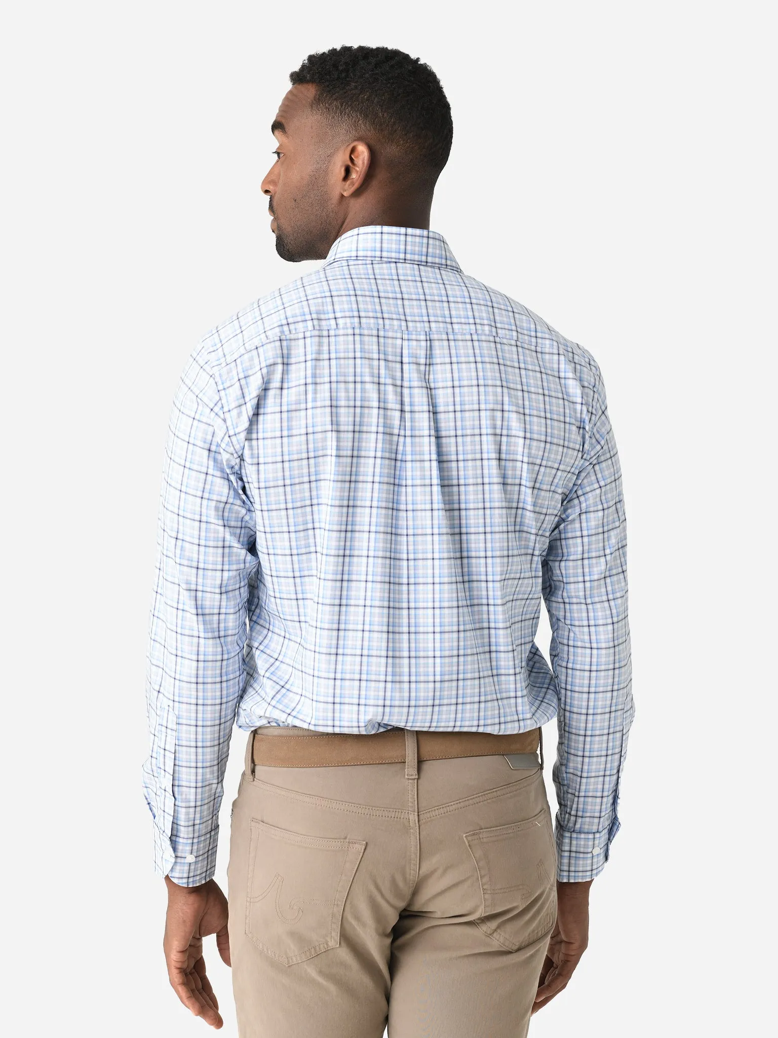 Peter Millar Crown Men's Simon Crown Lite Cotton-Stretch Sport Shirt sold by Saint Bernard product image thumbnail 4