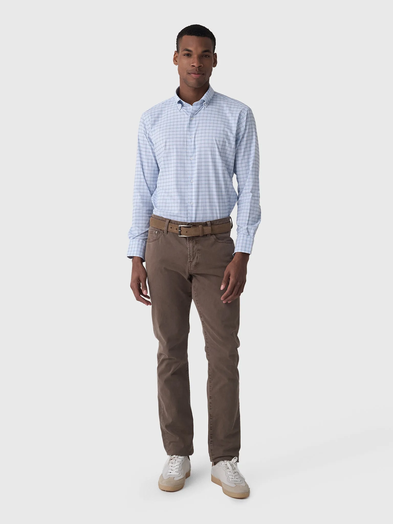 Peter Millar Crown Men's Casey Performance Twill Sport Shirt sold by Saint Bernard product image thumbnail 2