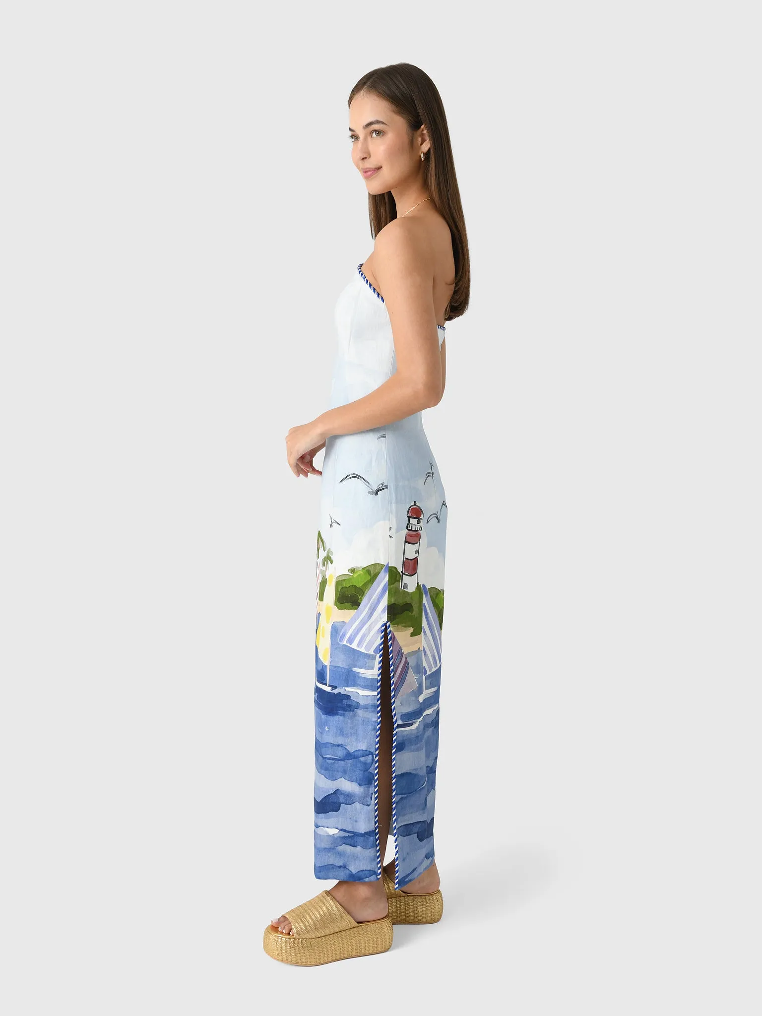 Leo Lin Women's Ava Bustier Maxi Dress sold by Saint Bernard product image thumbnail 2