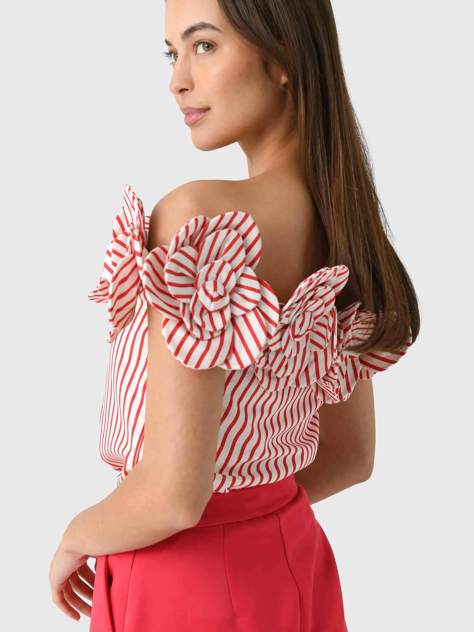 Leo Lin Women's McKayla Off-Shoulder Top sold by Saint Bernard product image thumbnail 5
