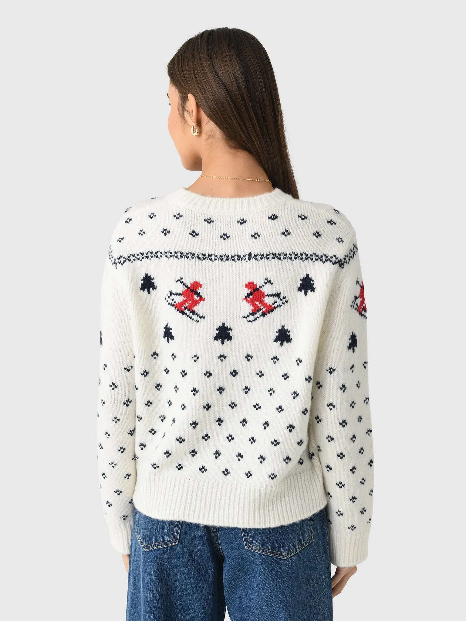 Le Jean Women's Ski Crew Sweater sold by Saint Bernard product image thumbnail 4