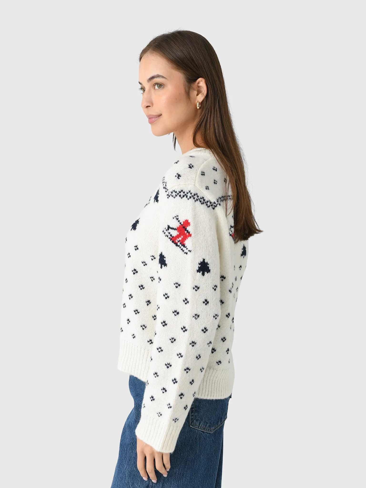 Le Jean Women's Ski Crew Sweater sold by Saint Bernard product image thumbnail 3