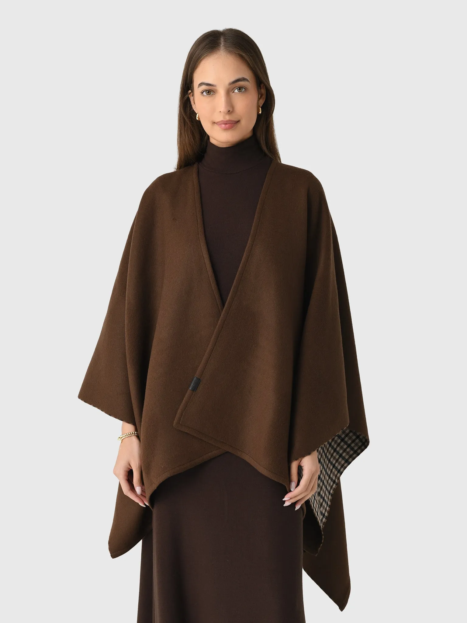 Vince Women's Double-Face Wool-Cashmere Cape sold by Saint Bernard