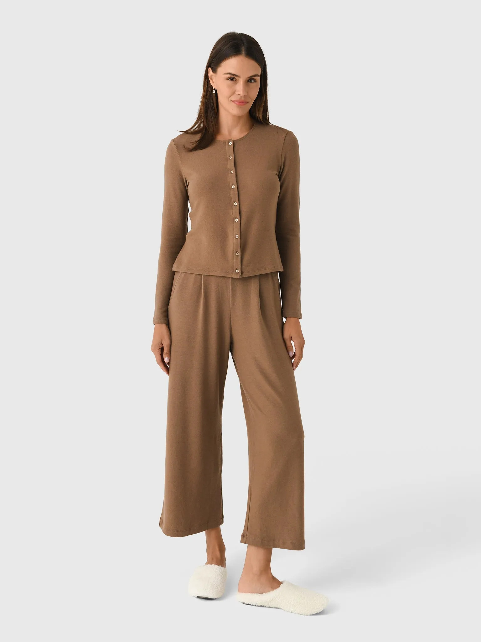 Leset Women's Lauren Classic Cardigan sold by Saint Bernard product image thumbnail 2