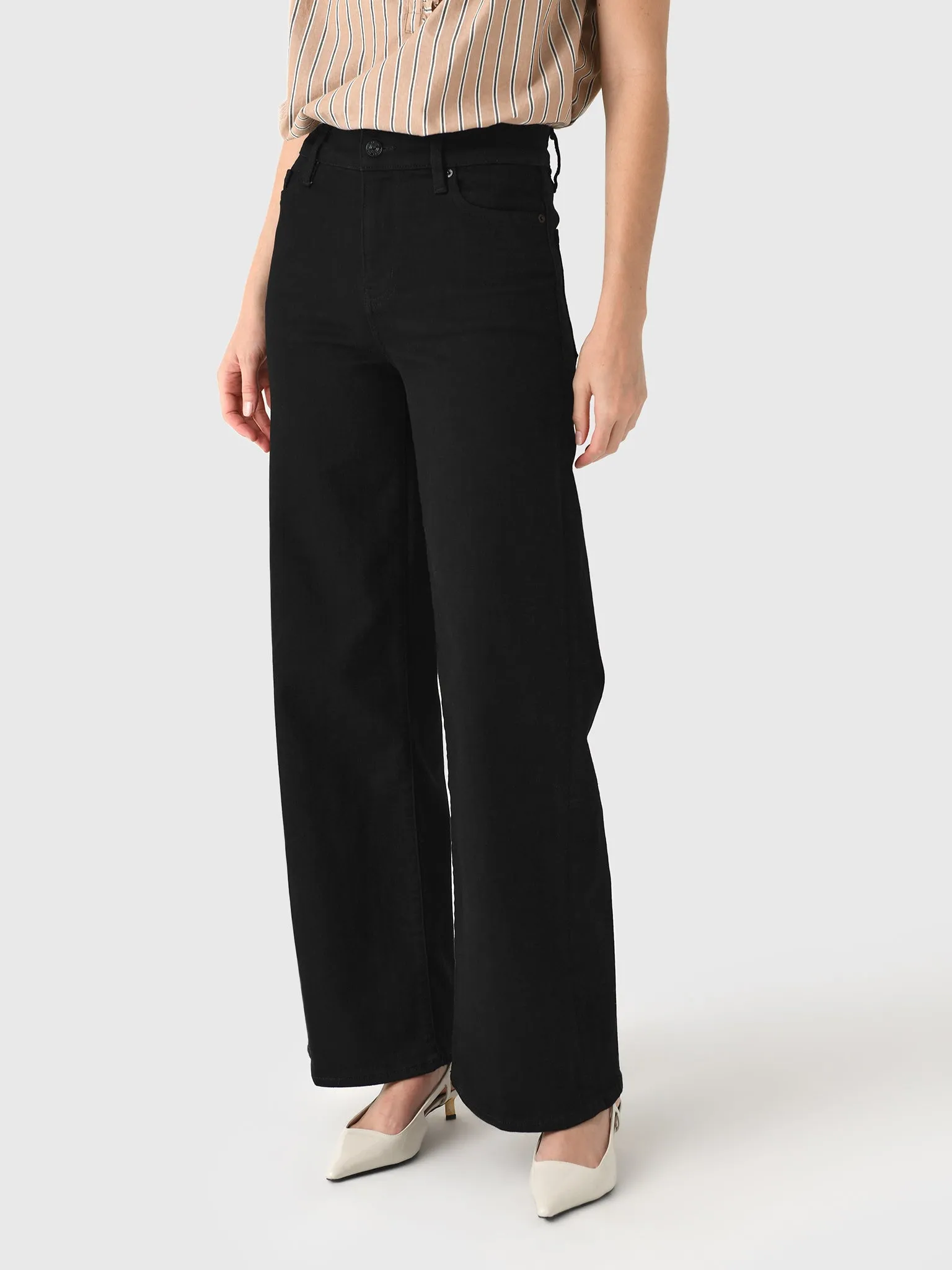 Frame Women's Le Slim Palazzo Jean sold by Saint Bernard