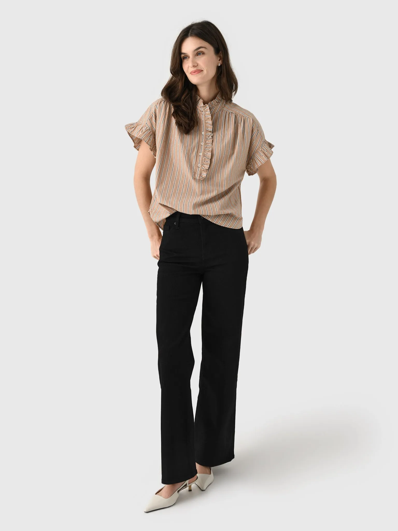 Frame Women's Le Slim Palazzo Jean sold by Saint Bernard product image thumbnail 2
