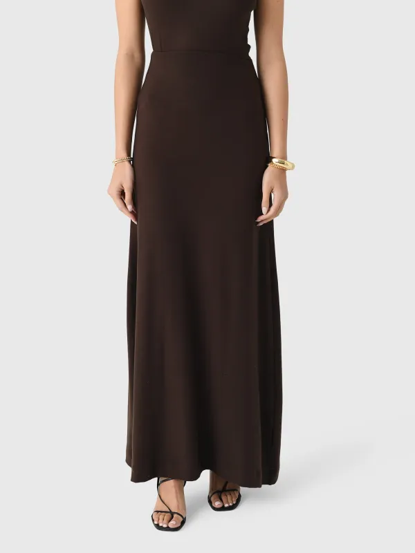 Leset Women's Lauren High Waist Maxi Skirt sold by Saint Bernard