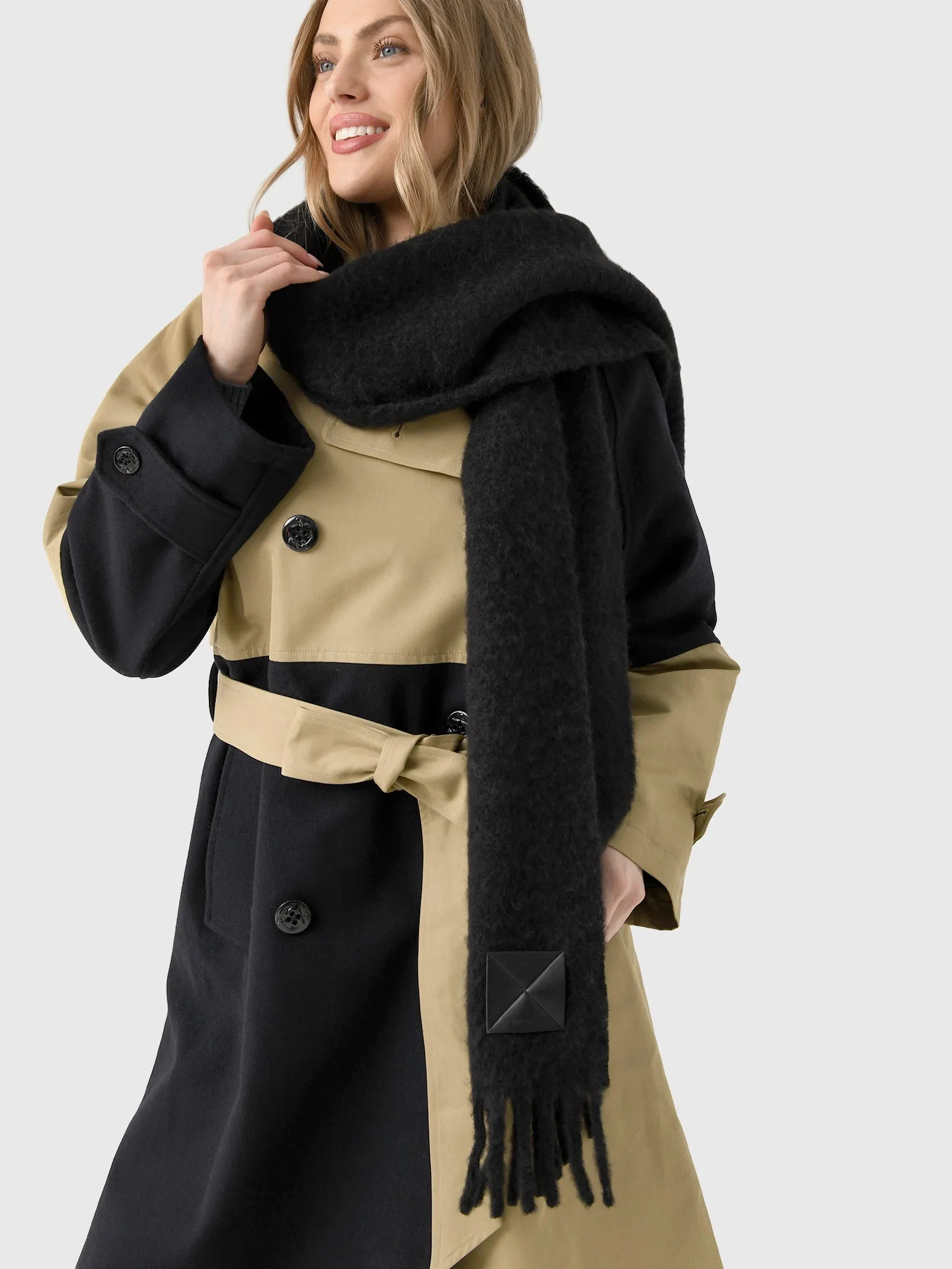 Nanushka Women's Fluff Scarf sold by Saint Bernard product image thumbnail 2