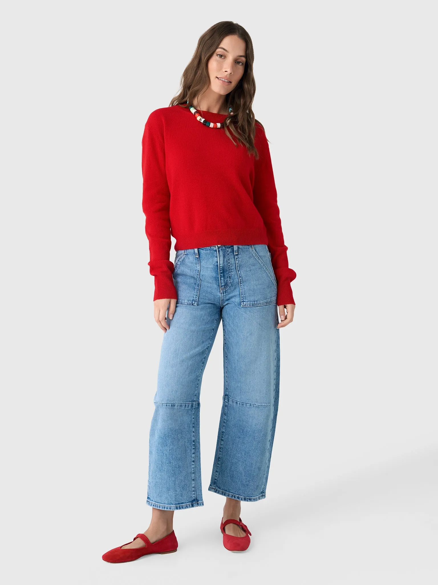 Le Jean Women's Utility Soft Barrel Jean sold by Saint Bernard product image thumbnail 2