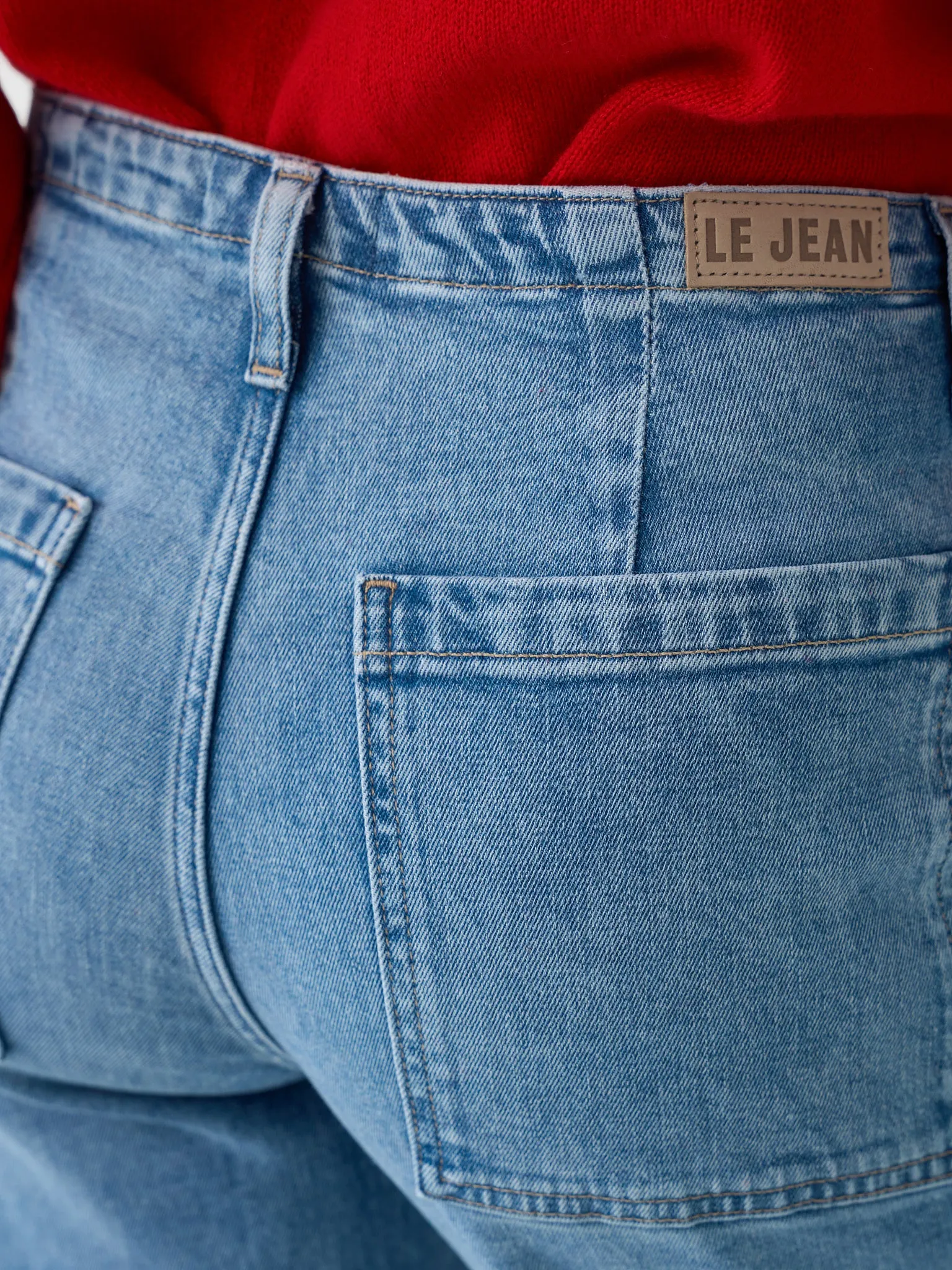 Le Jean Women's Utility Soft Barrel Jean sold by Saint Bernard product image thumbnail 5