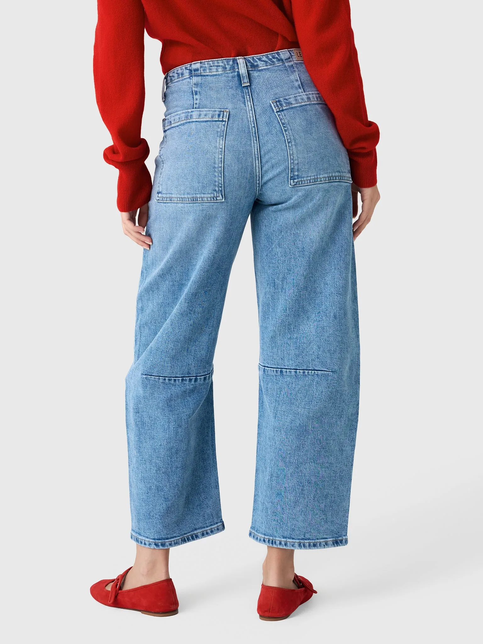 Le Jean Women's Utility Soft Barrel Jean sold by Saint Bernard product image thumbnail 4