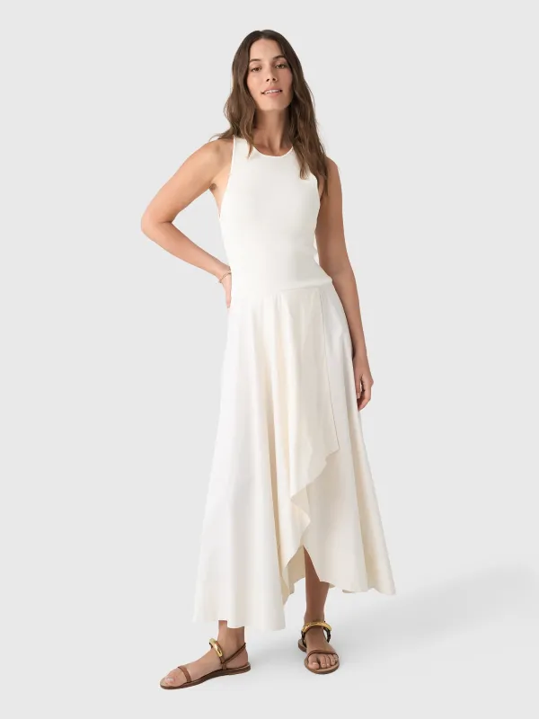 St. Agni Women's Knit Bodice Asymm Dress made by St. Agni