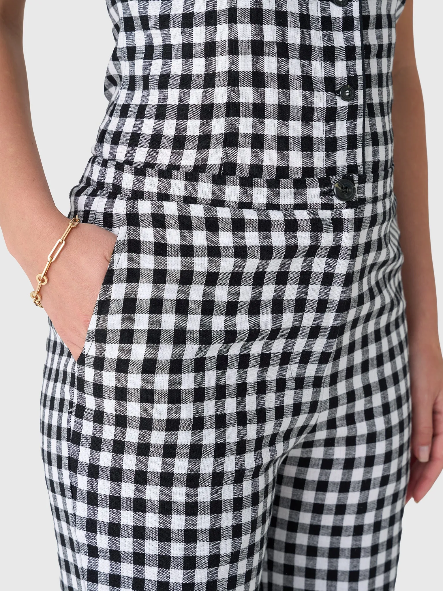 Ciao Lucia Women's Orlando Gingham Pant sold by Saint Bernard product image thumbnail 5