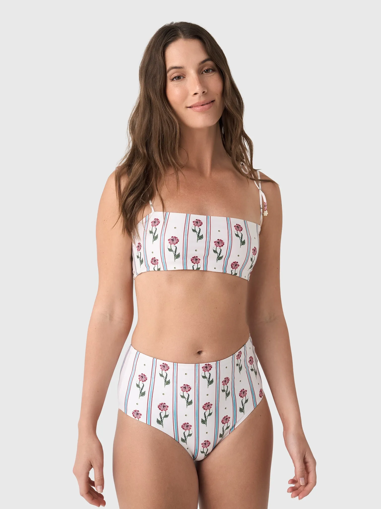 Agua By Agua Bendita Women's Primavera Quebrada Bikini Top sold by Saint Bernard