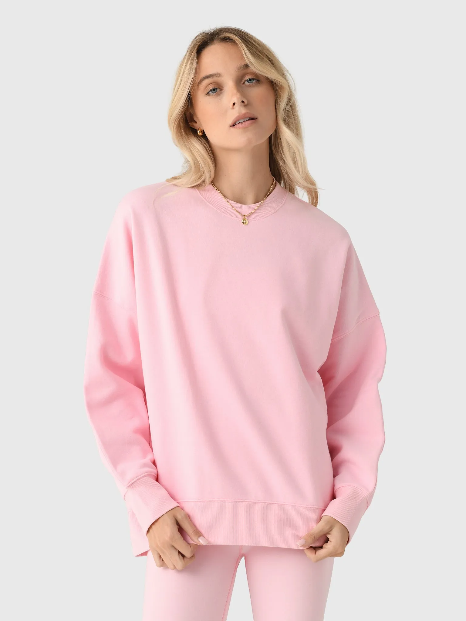 Beyond Yoga Women's LuxeFleece Oversized Sweatshirt sold by Saint Bernard