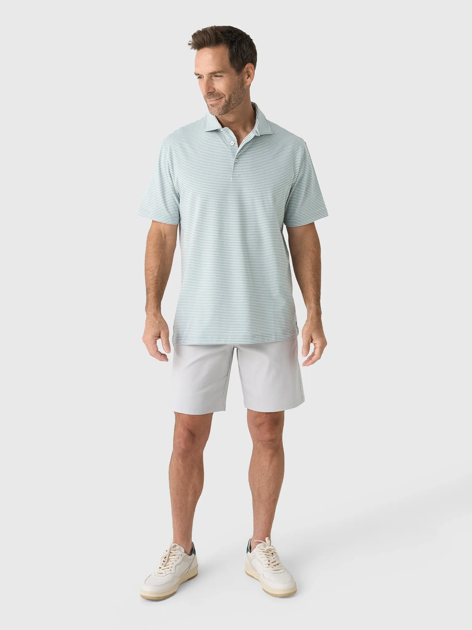 Peter Millar Crown Men's Calvert Flex Cotton Polo sold by Saint Bernard product image thumbnail 2