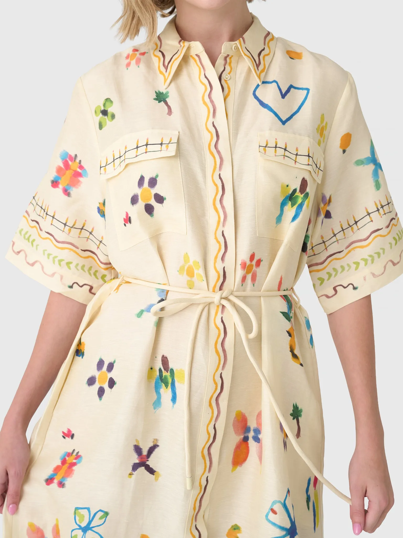 Alemais Women's Sidi Shirtdress sold by Saint Bernard product image thumbnail 4