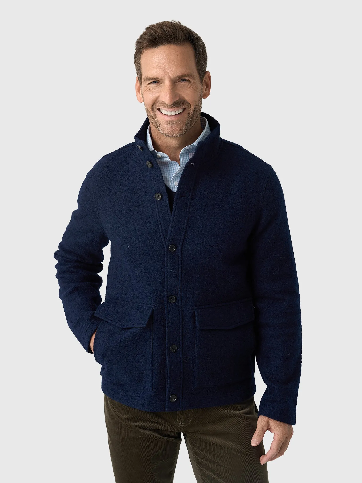 Billy Reid Men's Garrett Jacket sold by Saint Bernard
