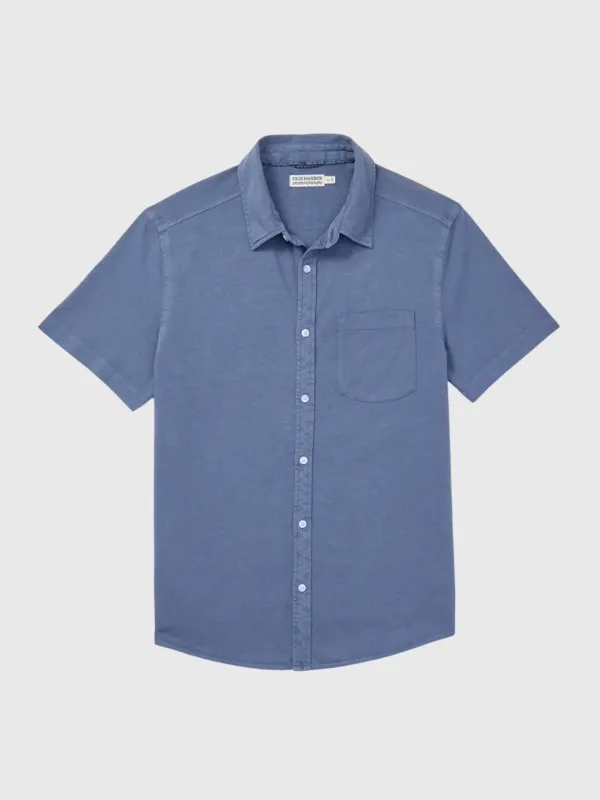 Fair Harbor Men's The Saltaire Short Sleeve Shirt made by Fair Harbor