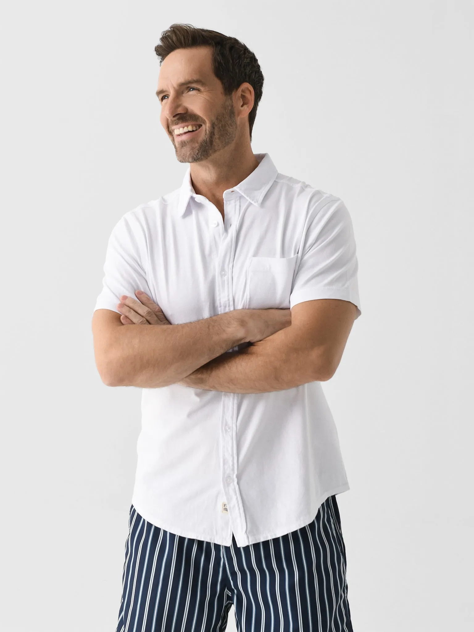 Fair Harbor Men's The Saltaire Short Sleeve Shirt sold by Saint Bernard product image thumbnail 2