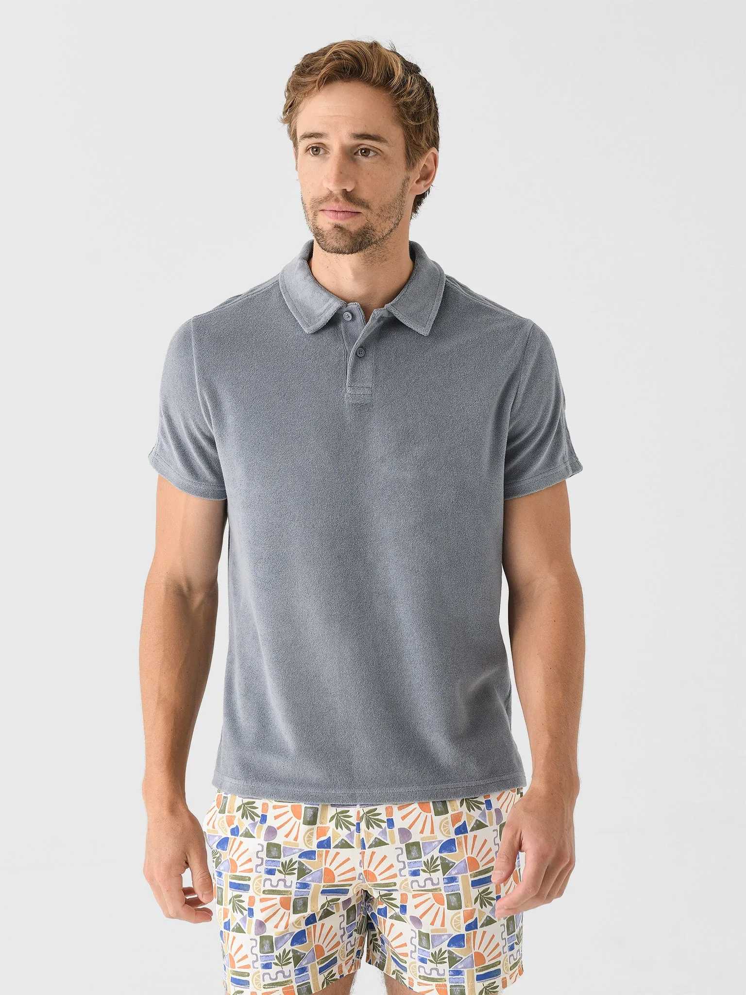 Fair Harbor Men's The Ravello Terry Polo sold by Saint Bernard product image thumbnail 2