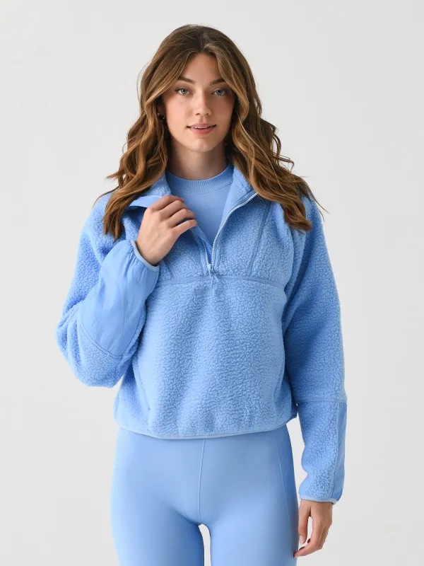 Halfdays Women's Pieper Fleece Pullover sold by Saint Bernard