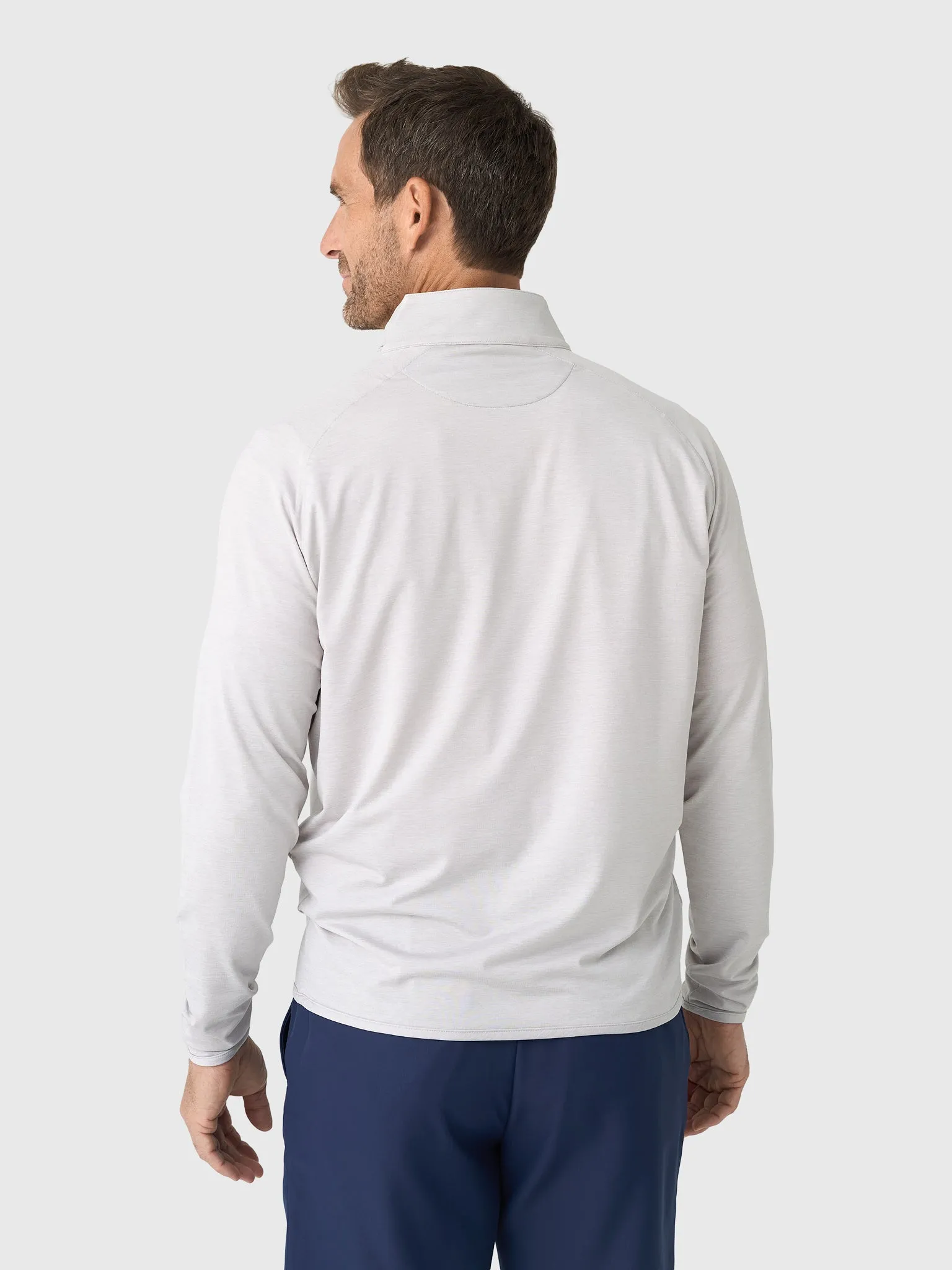 Peter Millar Crown Crafted Men's Stealth Performance Quarter-Zip sold by Saint Bernard product image thumbnail 4