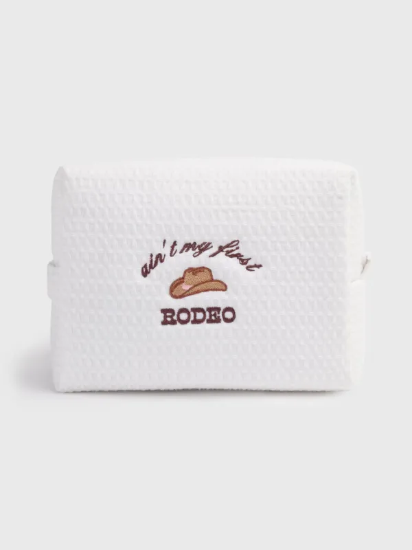 Abbode Ain't My First Rodeo Waffle Pouch sold by Saint Bernard