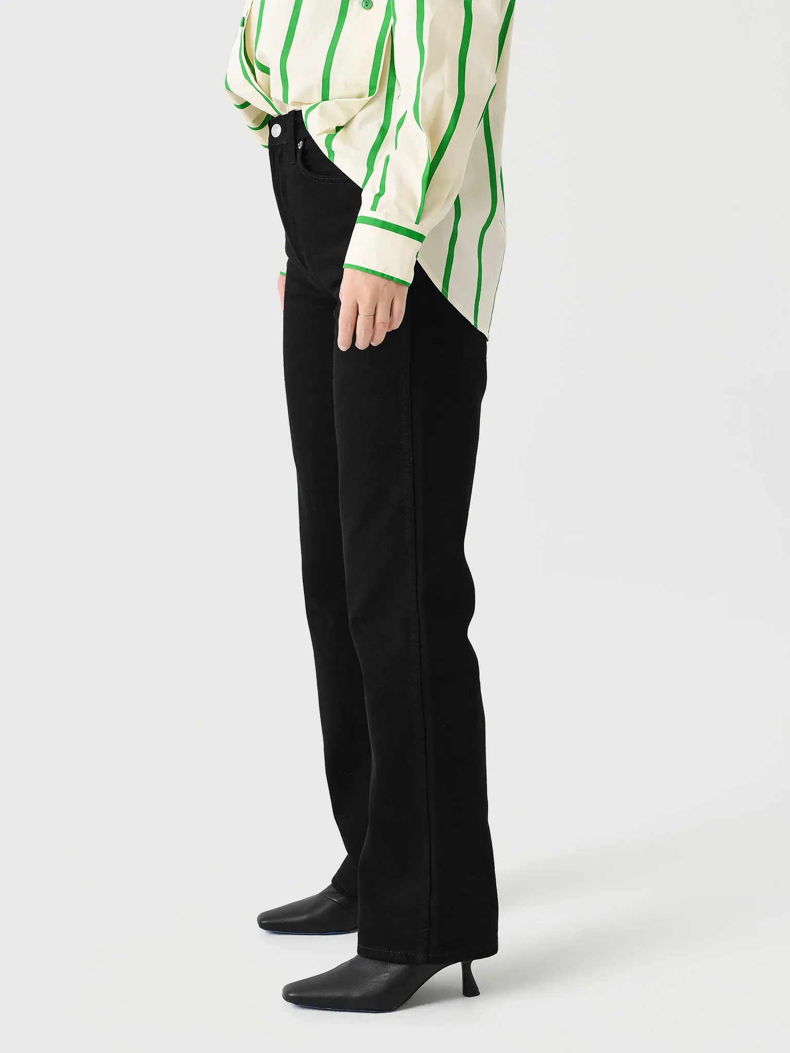 Re/Done Women's 90s High Rise Loose Jean sold by Saint Bernard product image thumbnail 3